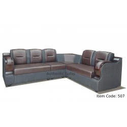 Dark brown Corner Sofa