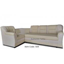 Four Seat ivory sofa