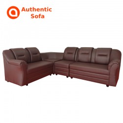 Brown Sofa with rexine