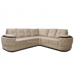 Beige recron sofa